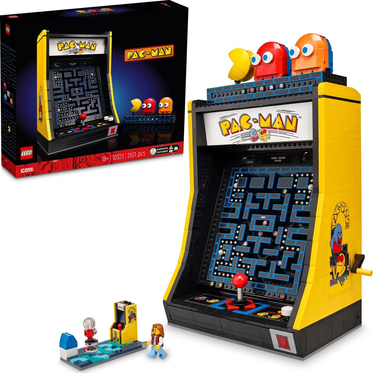 Lego Icons - Pac-man Arkadespil - 10323