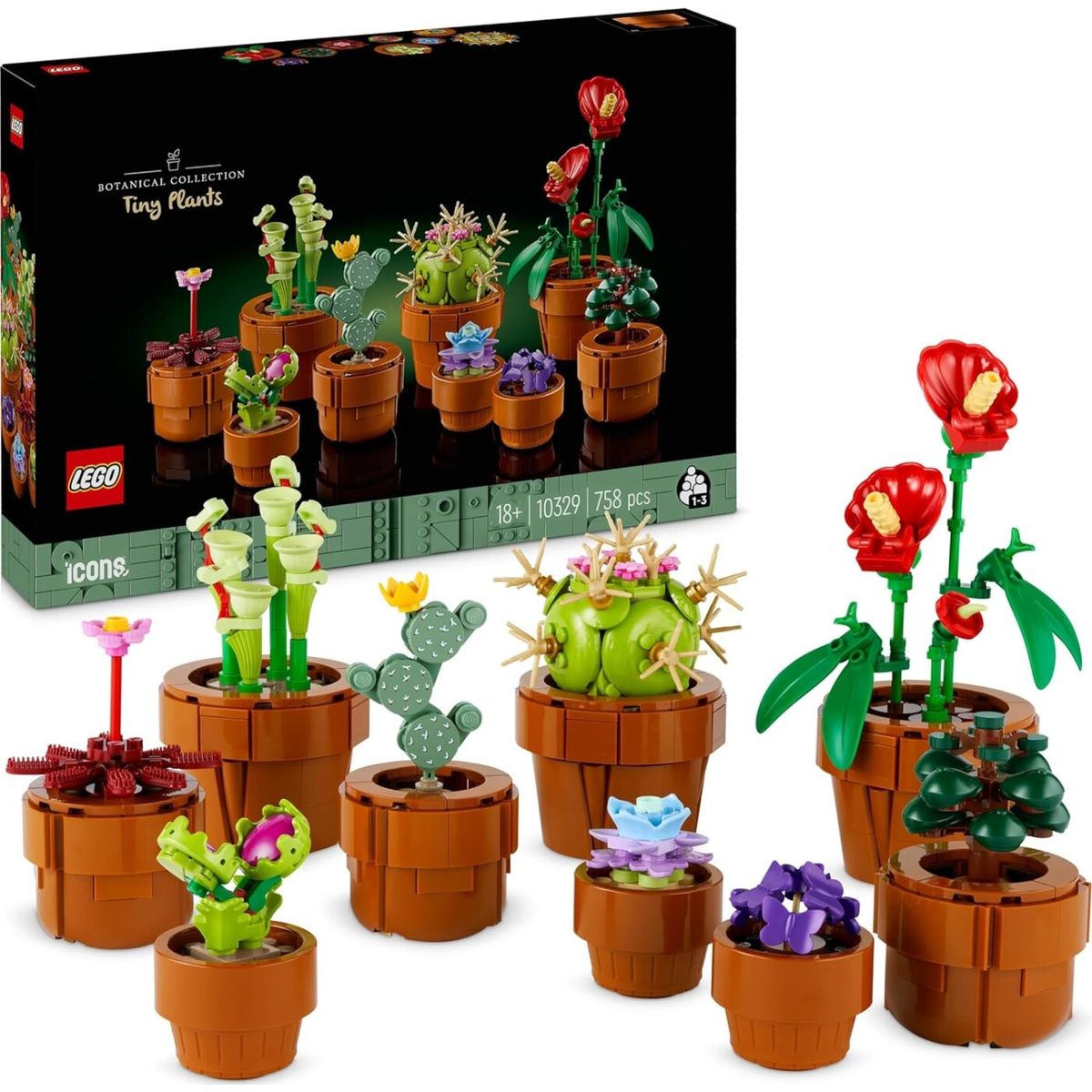 Lego Icons - Små Planter - 10329