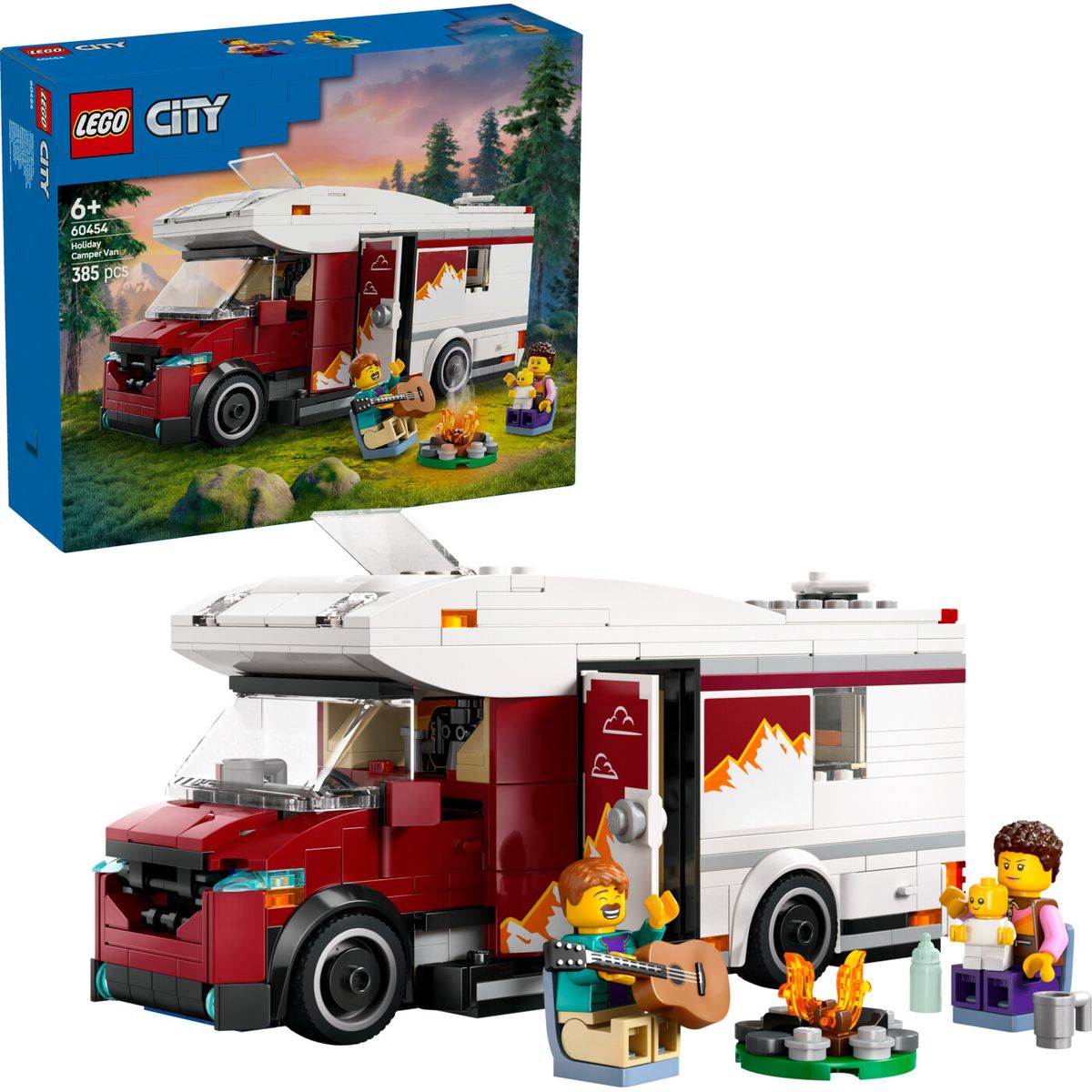 Lego City - Ferie-eventyr I Autocamper - 60454