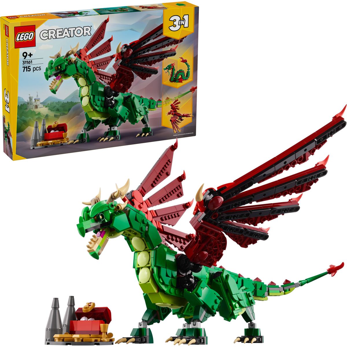 Lego - Lego Creator - Middelalder-drage (31161)