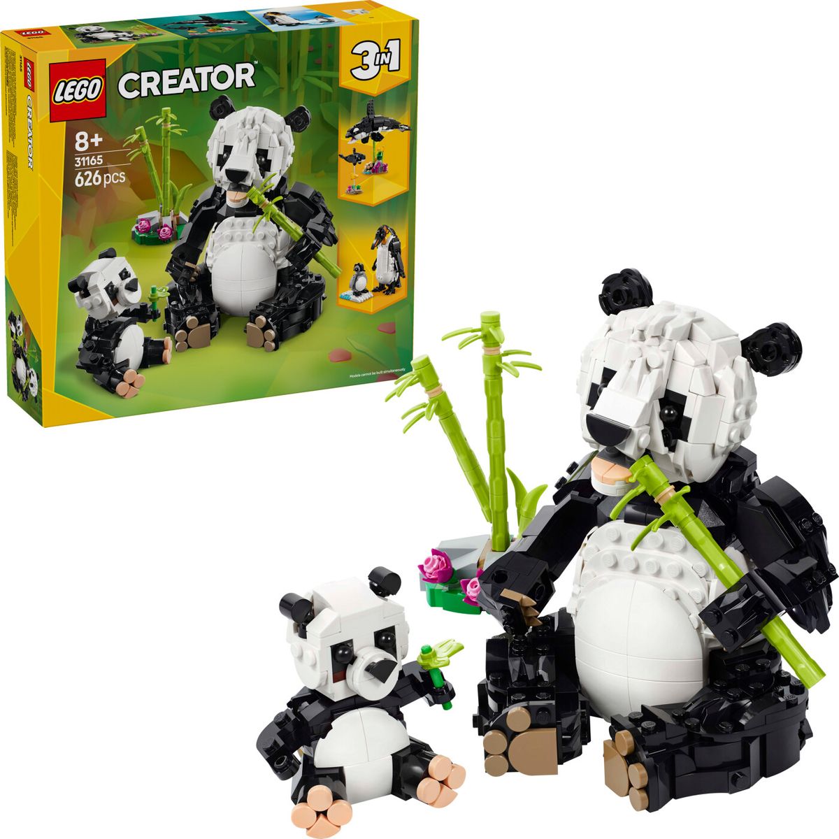 Lego - Lego Creator - Vilde Dyr: Pandafamilie (31165)