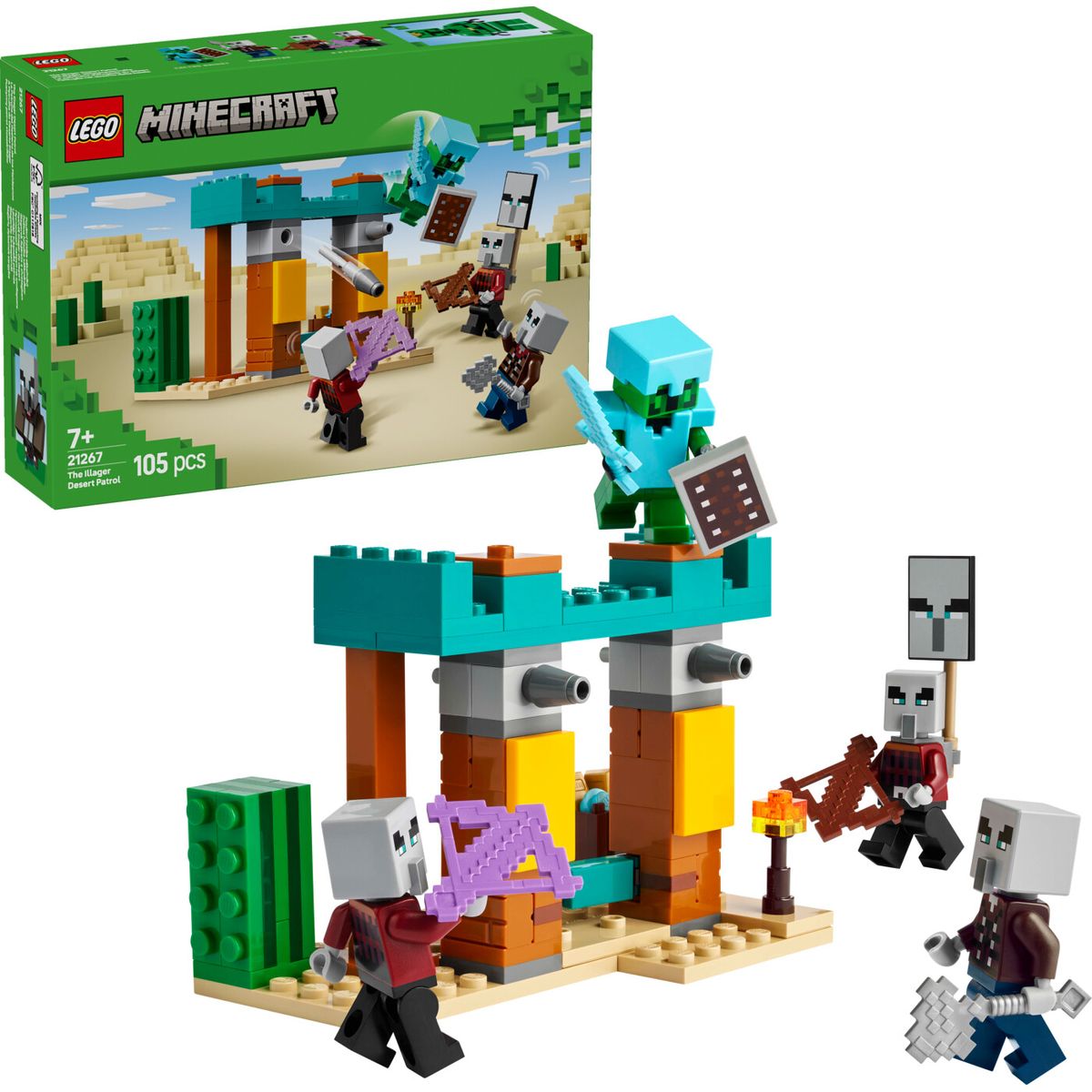 Lego Minecraft - De Udstødtes ørkenpatrulje - 21267