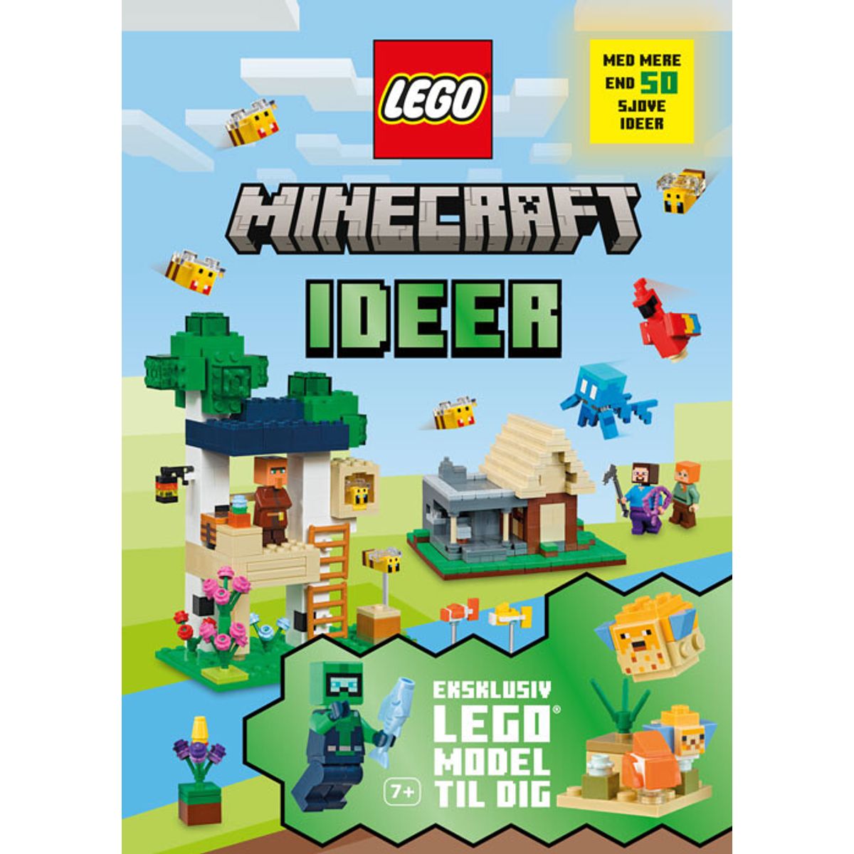 Lego Minecraft Ideas - Bog Med Klodser - Lego - Bog