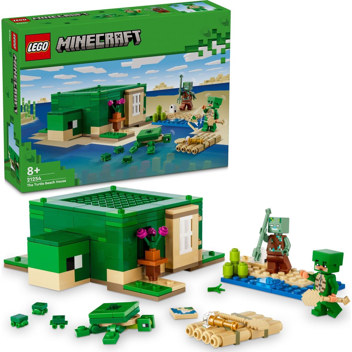 Lego Minecraft - Skildpaddestrandhuset - 21254