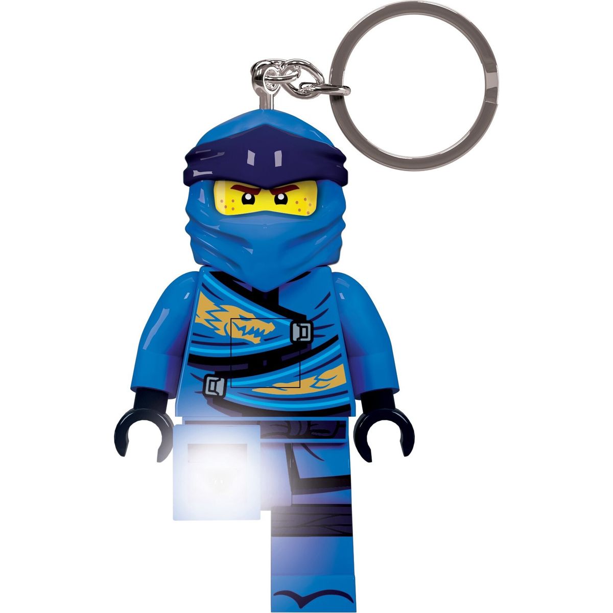 Lego Ninjago - Ledlite Nøglering - Jay