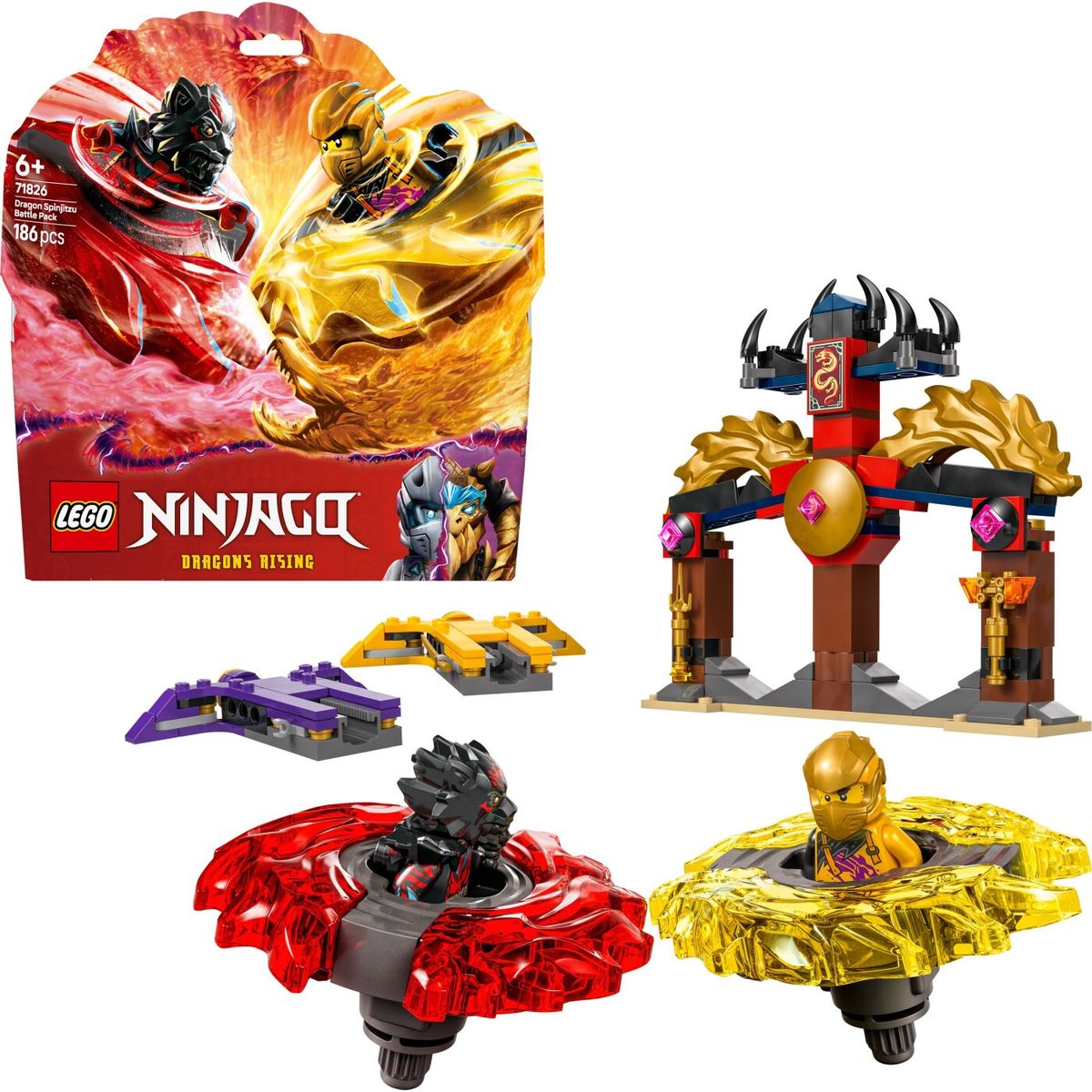 Lego Ninjago - Drage-spinjitzu Battle Pack - 71826