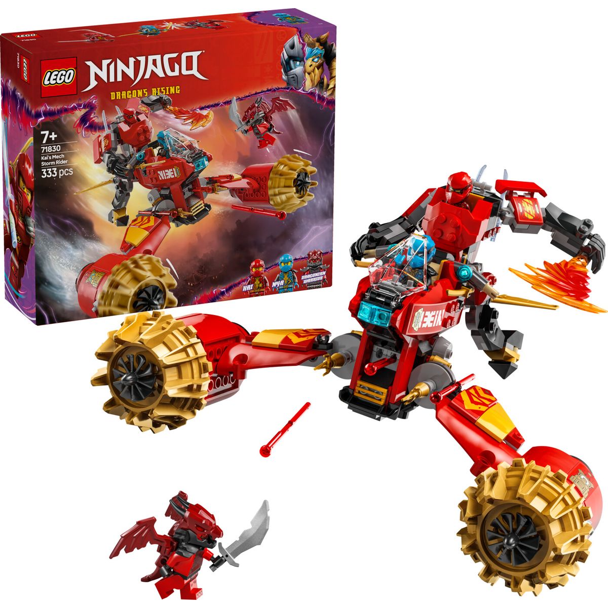 Lego Ninjago - Kais Storm Rider-mech - 71830