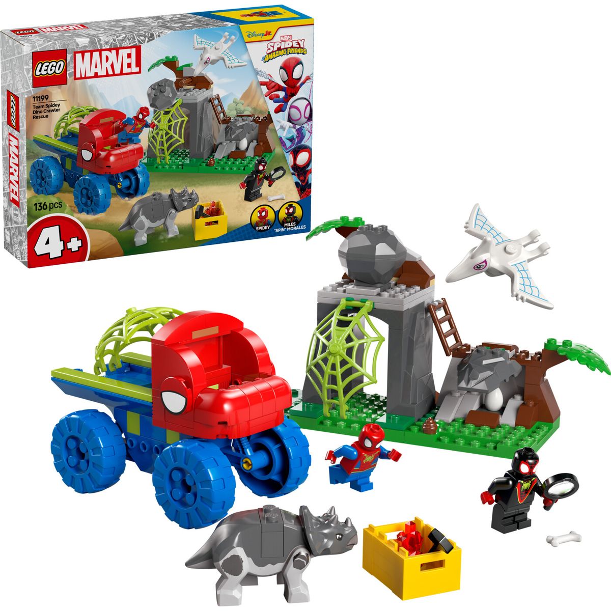 Lego - Spidey - Team Spideys Dinotruck-redning (11199)