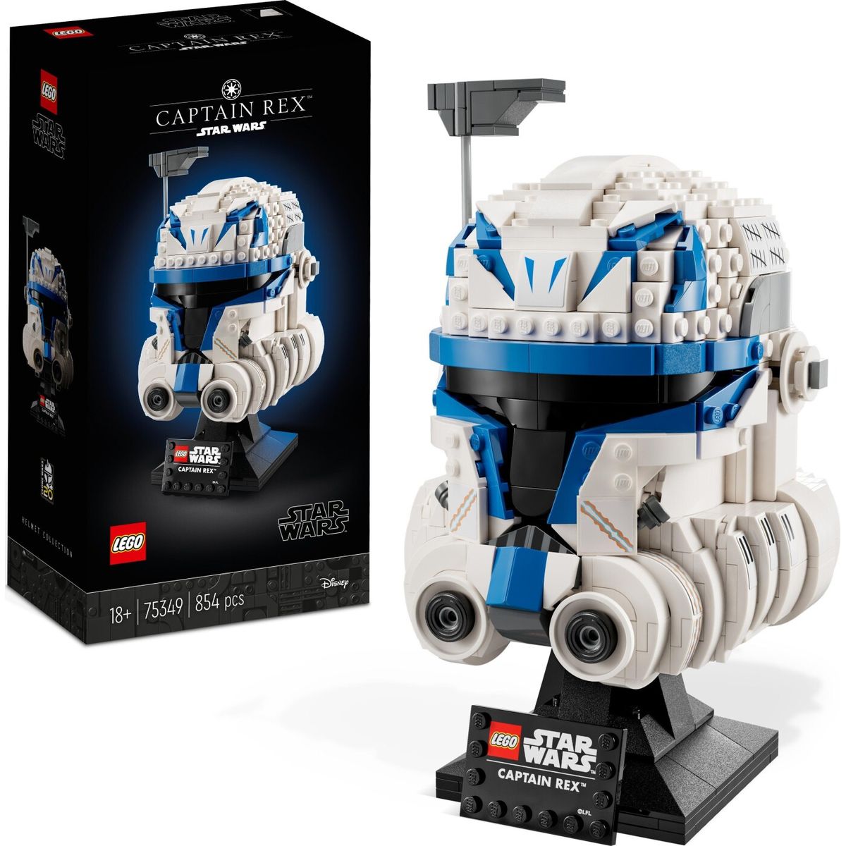 Lego Star Wars - Kaptajn Rex' Hjelm - 75349