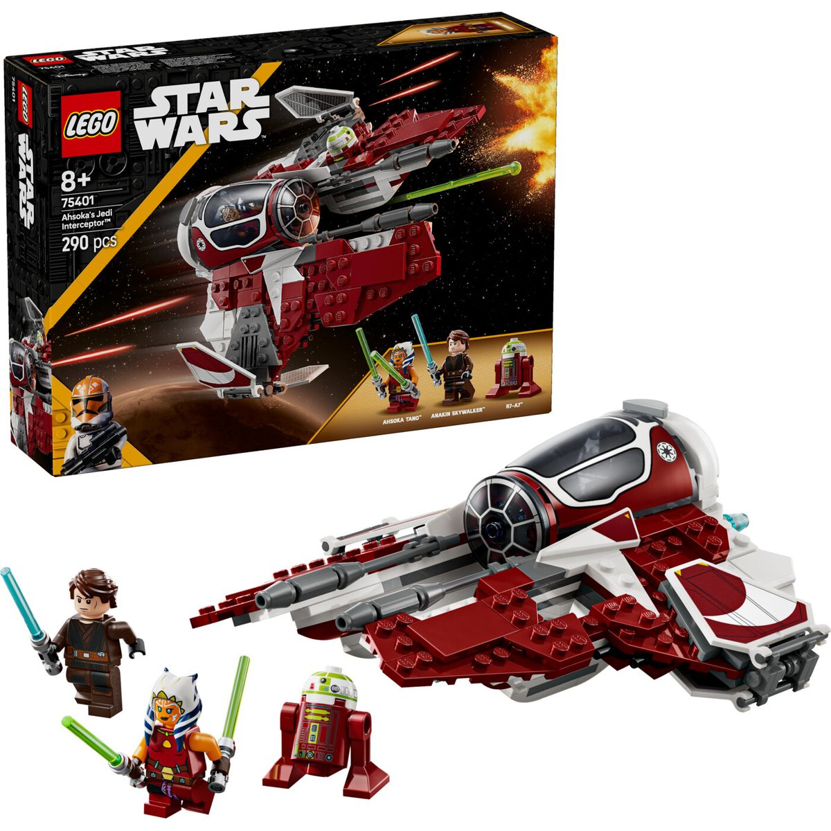 Lego - Star Wars Tm - Ahsokas Jedi Interceptor (75401)