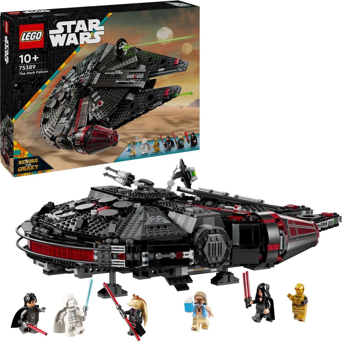 Lego Star Wars - Sortefalken - 75389