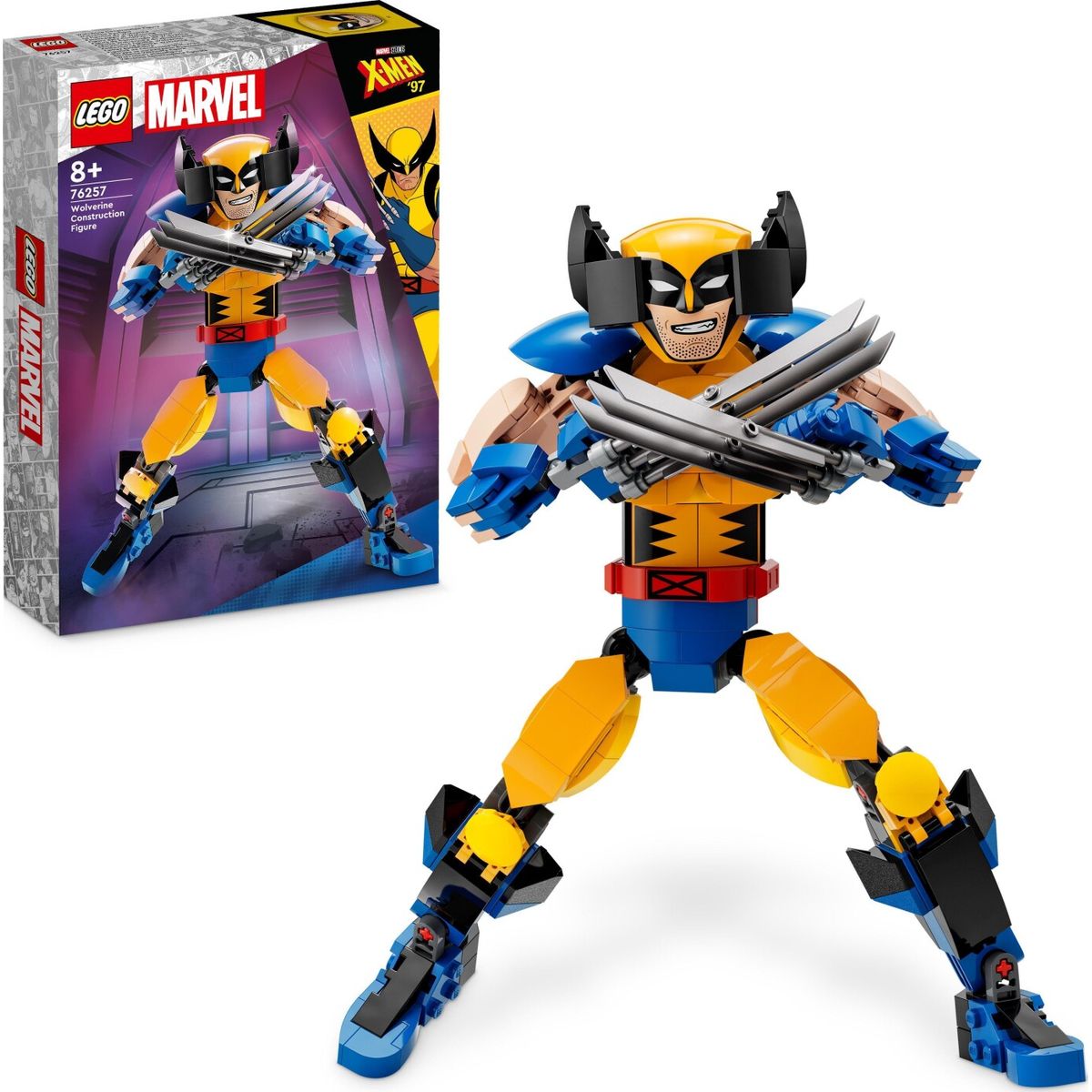 Lego Marvel X-men - Wolverine Figur - Byg Selv - 76257