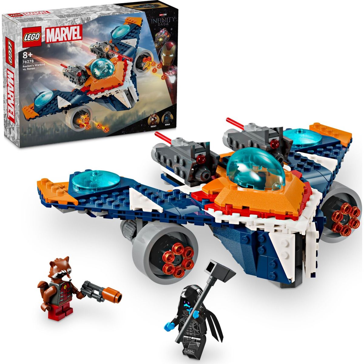 Lego Marvel - Rockets Warbird Mod Ronan - 76278