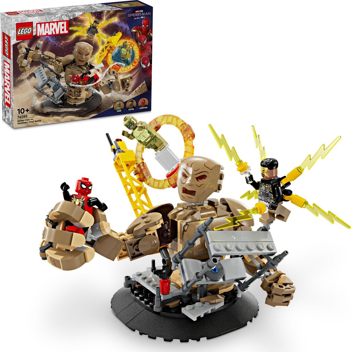 Lego Super Heroes - Spider-man Mod Sandman: Den Endelige Kamp - 76280