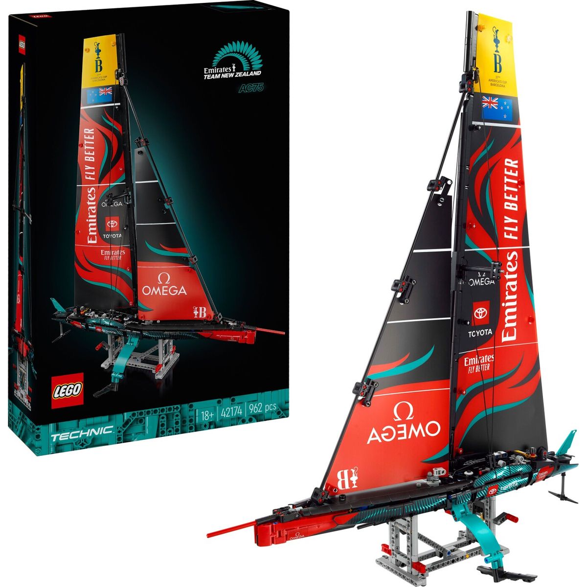 Lego Technic - Emirates Team New Zealand Ac75 Yacht - 42174