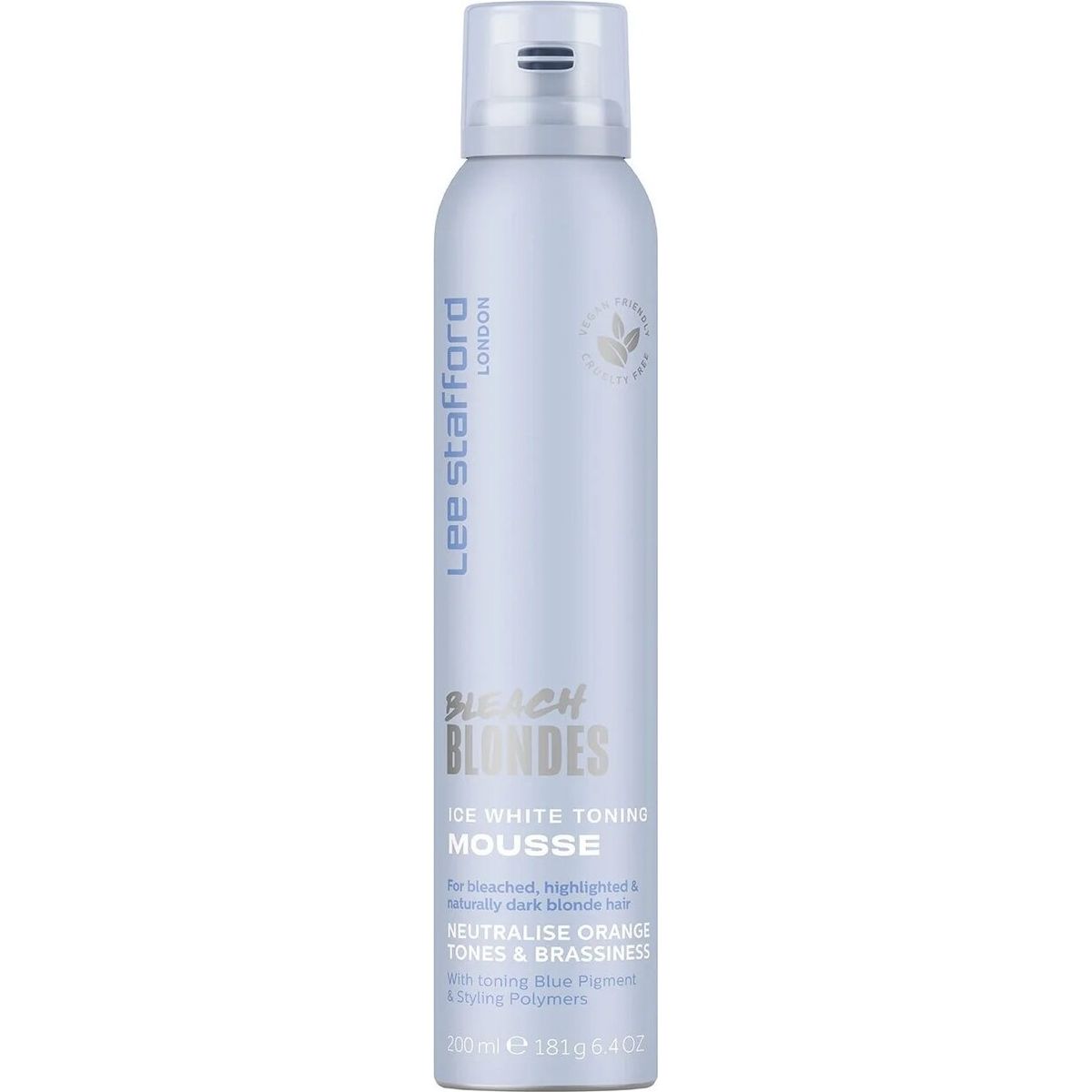 Lee Stafford - Bleach Blondes Ice White Toning Mousse - 200 Ml