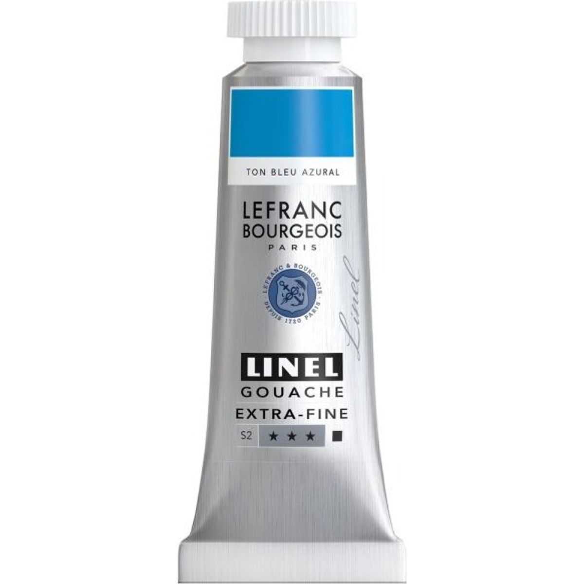 Lefranc & Bourgeois - Ex-fin Gouache Maling - Azur Blå - 15 Ml