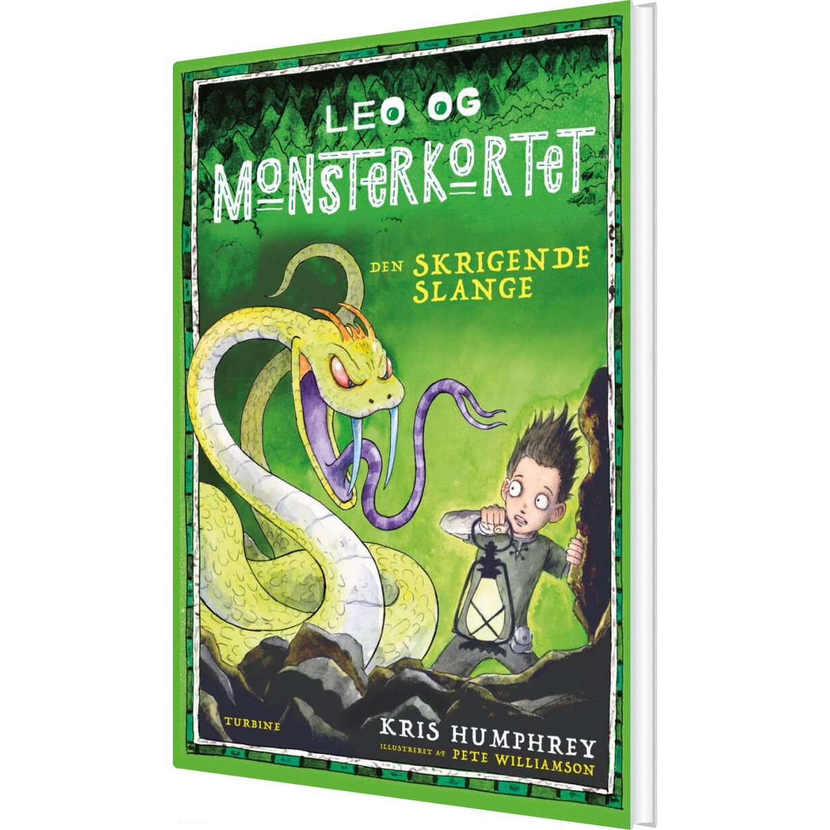 Leo Og Monsterkortet 4: Den Skrigende Slange - Kris Humphrey - Bog