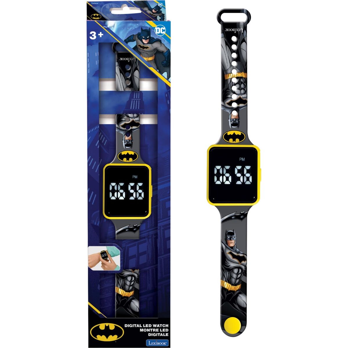 Lexibook - Batman Led Digital Watch - (dmw060bat)