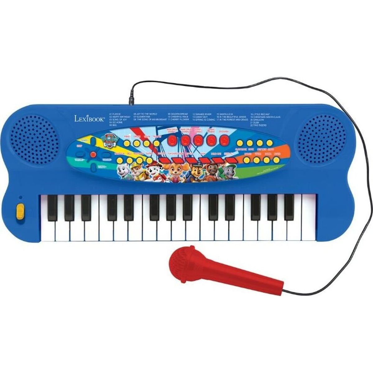 Paw Patrol Keyboard Med Mikrofon - Lexibook