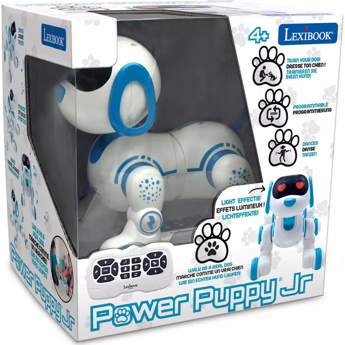 Lexibook - Power Puppy Jr. - Robothvalp Fjernstyret Legetøj