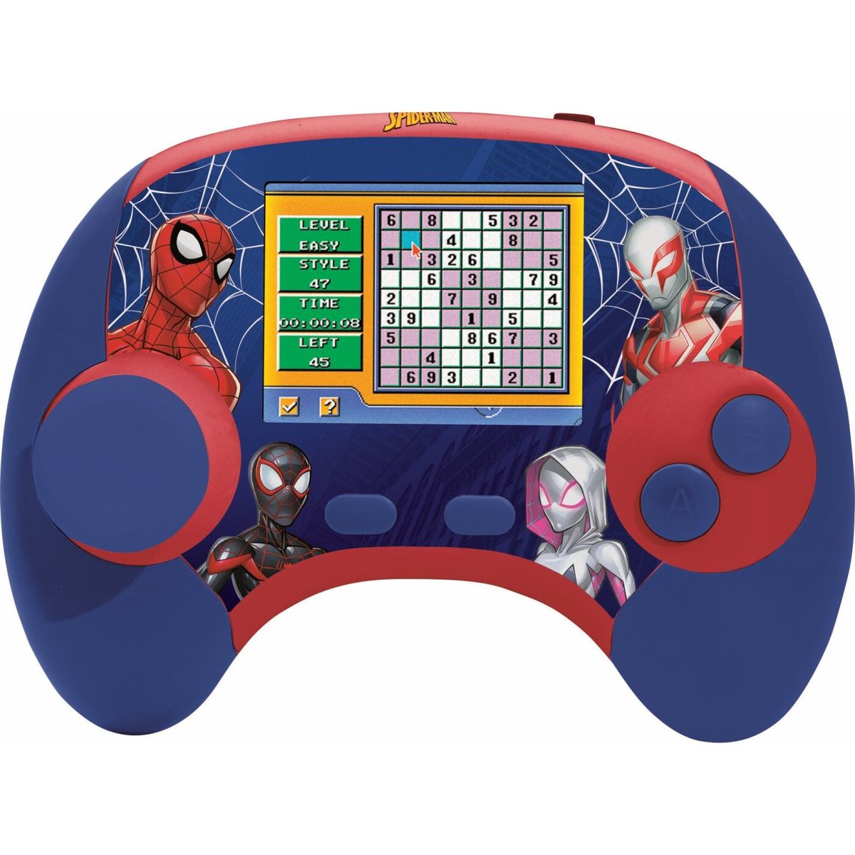 Lexibook - Spider-man Educational Tosproget Konsol Med Lcd-skærm (en/fr)