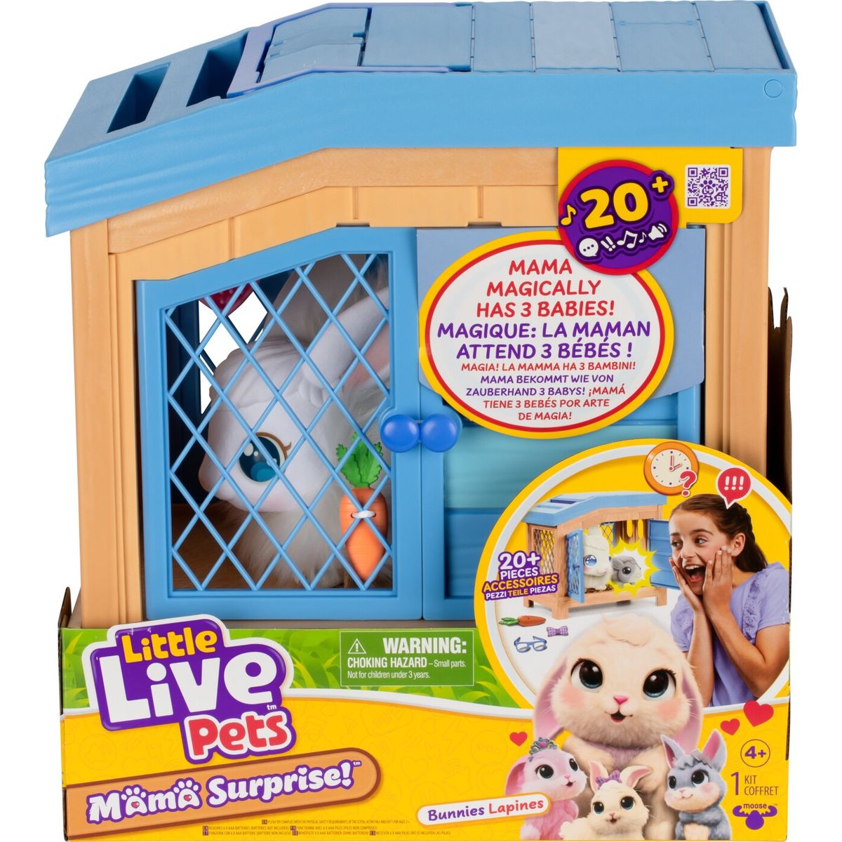 Little Live Pets - Mama Surprise Bunny Playset