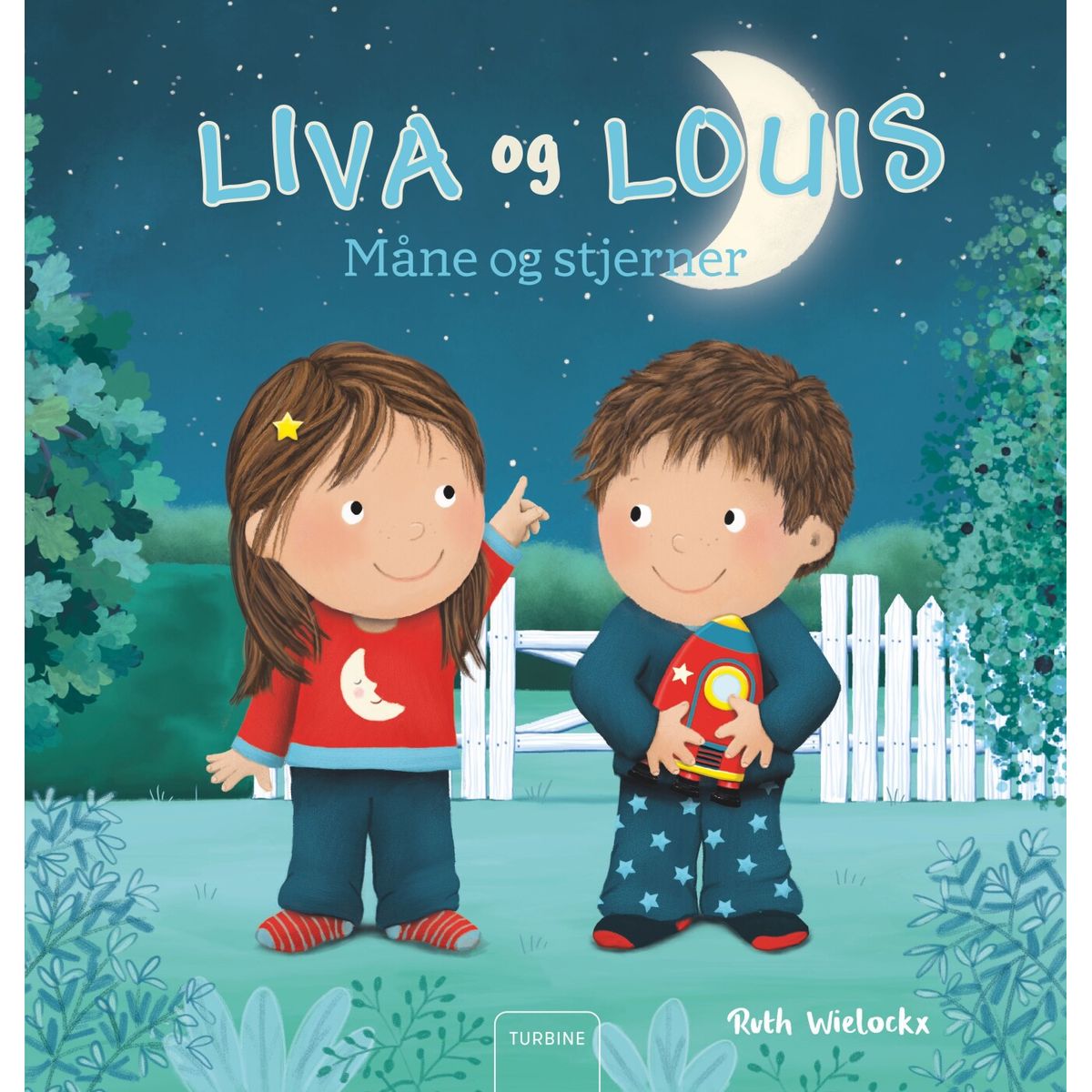 Liva Og Louis. Måne Og Stjerner - Ruth Wielockx - Bog