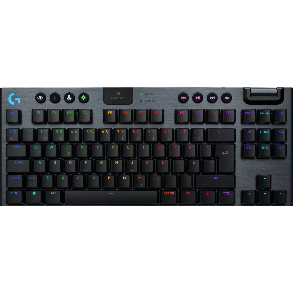 Logitech - G915 X Lightspeed Tkl Low-profile Wireless Gaming Keyboard