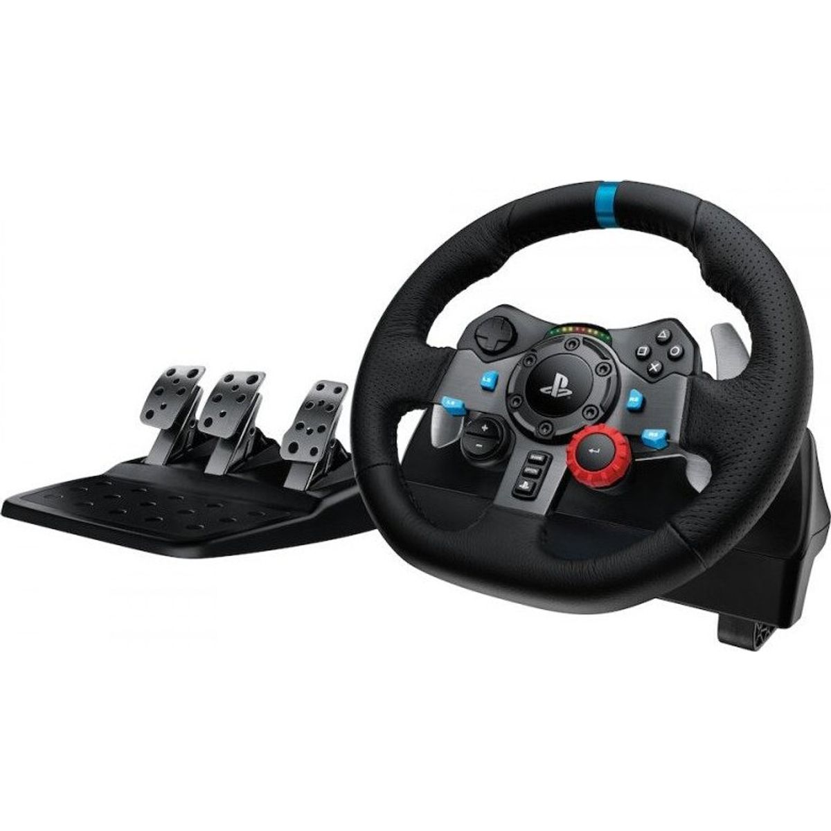 Logitech G29 Driving Force Rat Og Pedaler Til Ps3 / Ps4