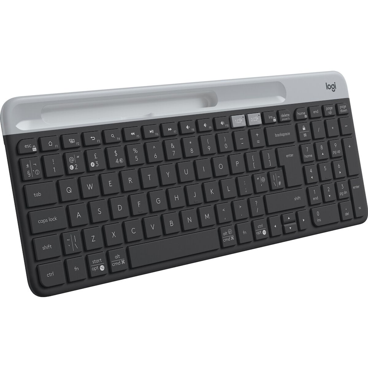 Logitech K580 - Trådløs Tastatur - Slim Multi-device