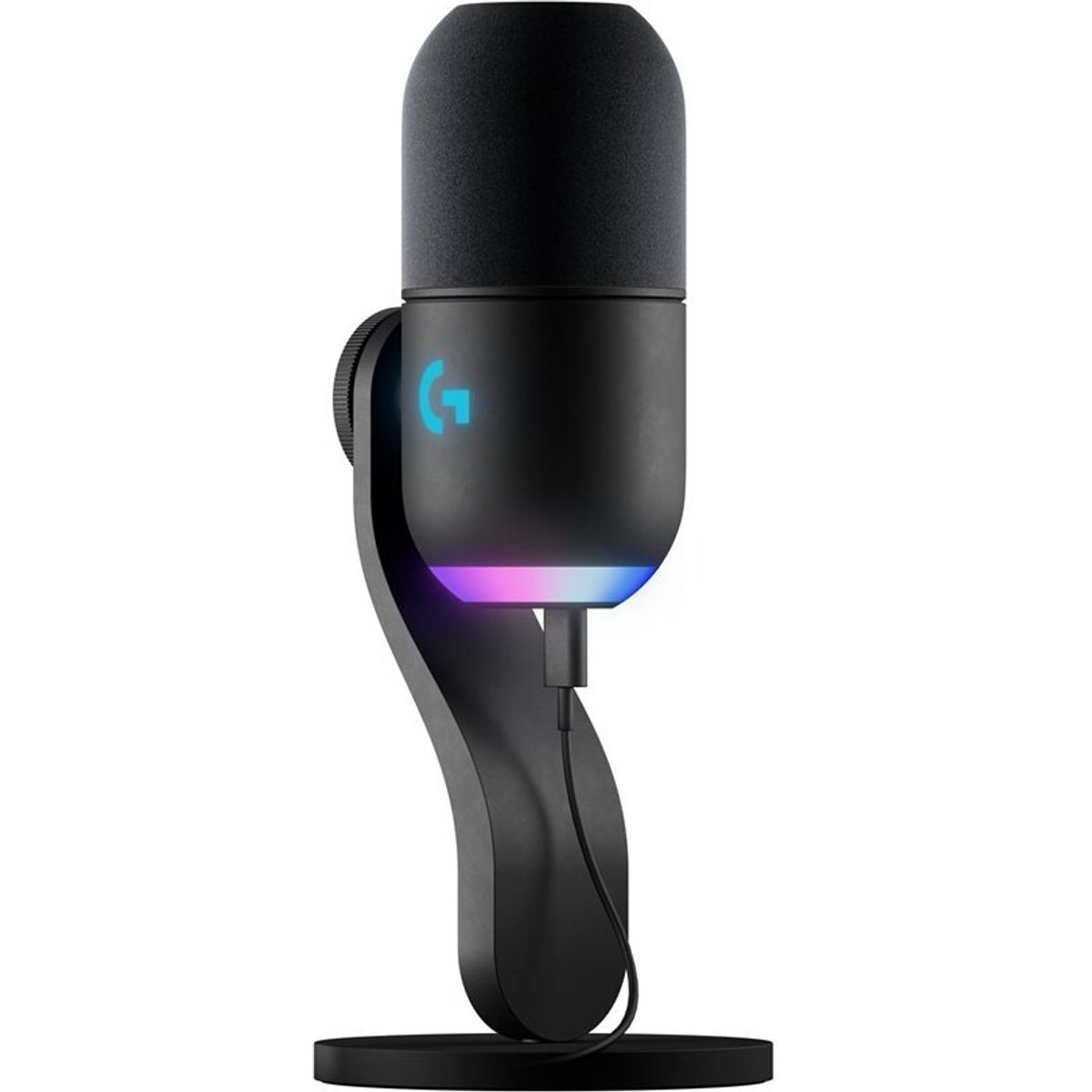 Logitech - Yeti Gx Dynamic Rgb Gaming Mic With Lightsync, Black