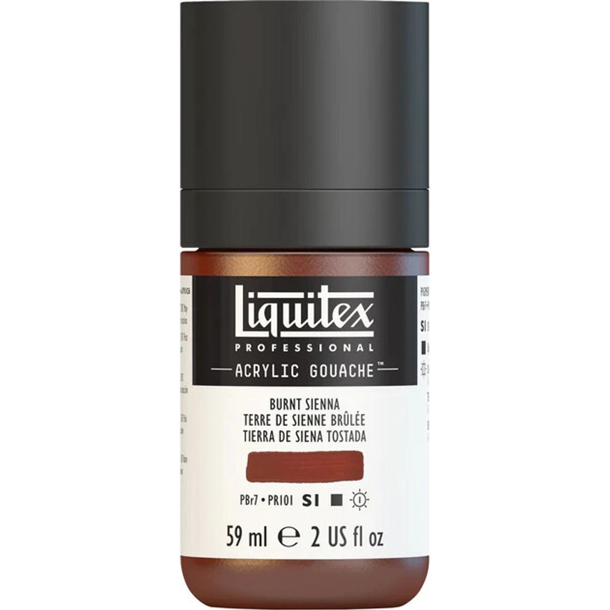 Liquitex - Gouache Akrylmaling - Burnt Sienna 59 Ml