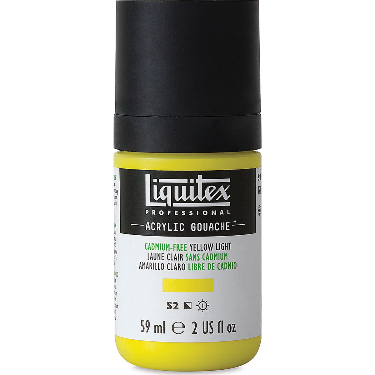 Liquitex - Gouache Akrylmaling - Cadmium Free Yellow Light 59 Ml