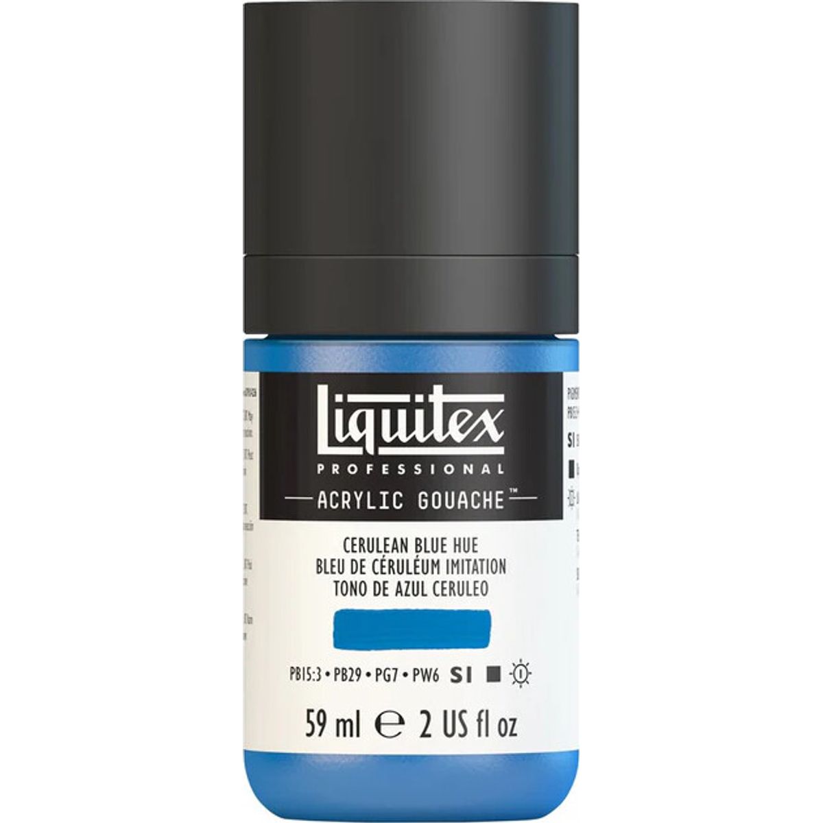 Liquitex - Akrylmaling Gouache - Cerulean Blue Hue 59 Ml