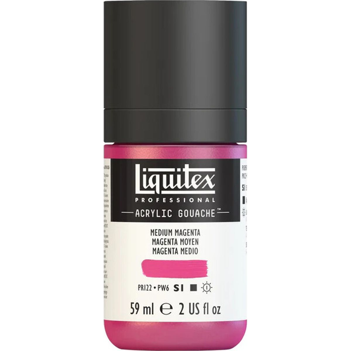 Liquitex - Akrylmaling Gouache - Medium Magenta 59 Ml