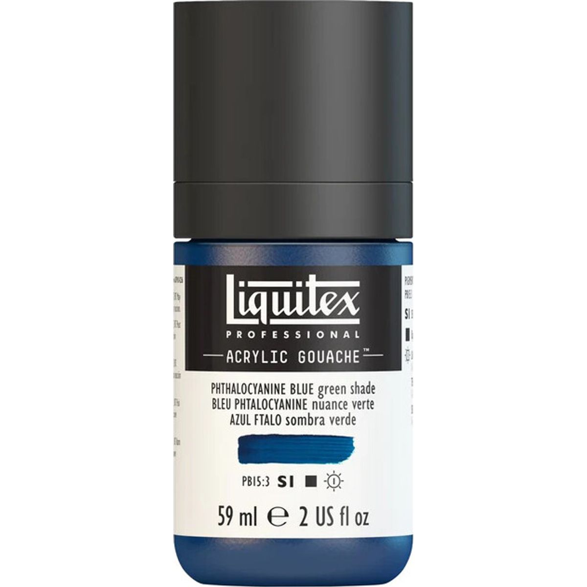 Liquitex - Gouache Akrylmaling - Phthalocyanine Blue - Green Shade 59 Ml