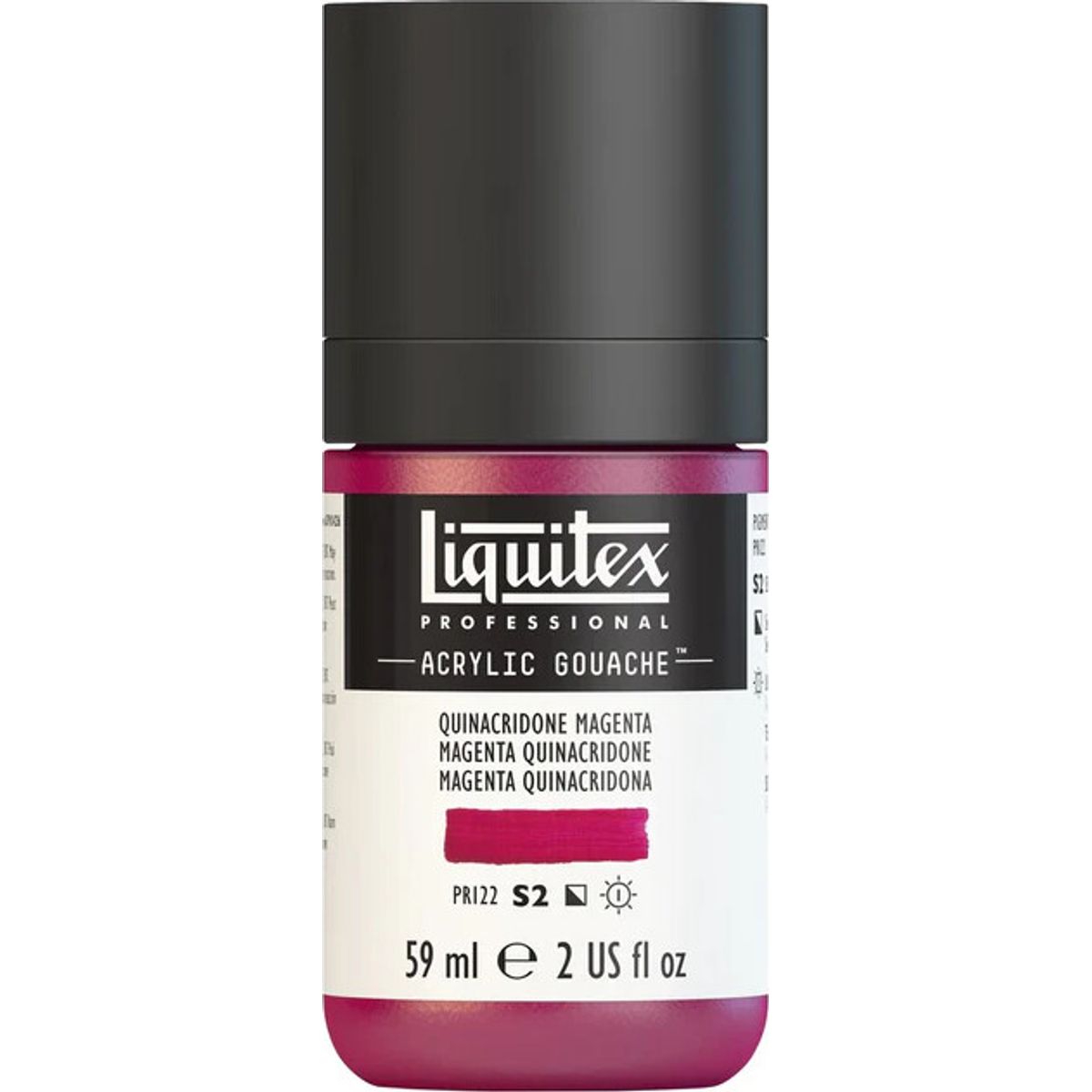 Liquitex - Gouache Akrylmaling - Quinacridone Magenta 59 Ml