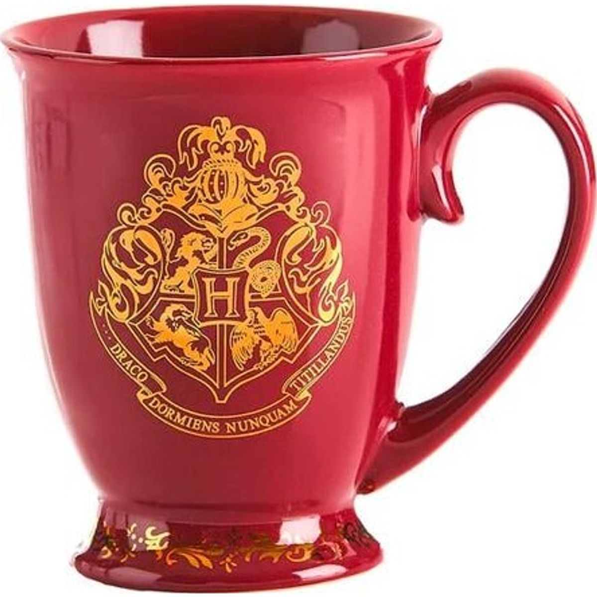 Harry Potter Krus - Hogwarts - Rød - 369 Ml