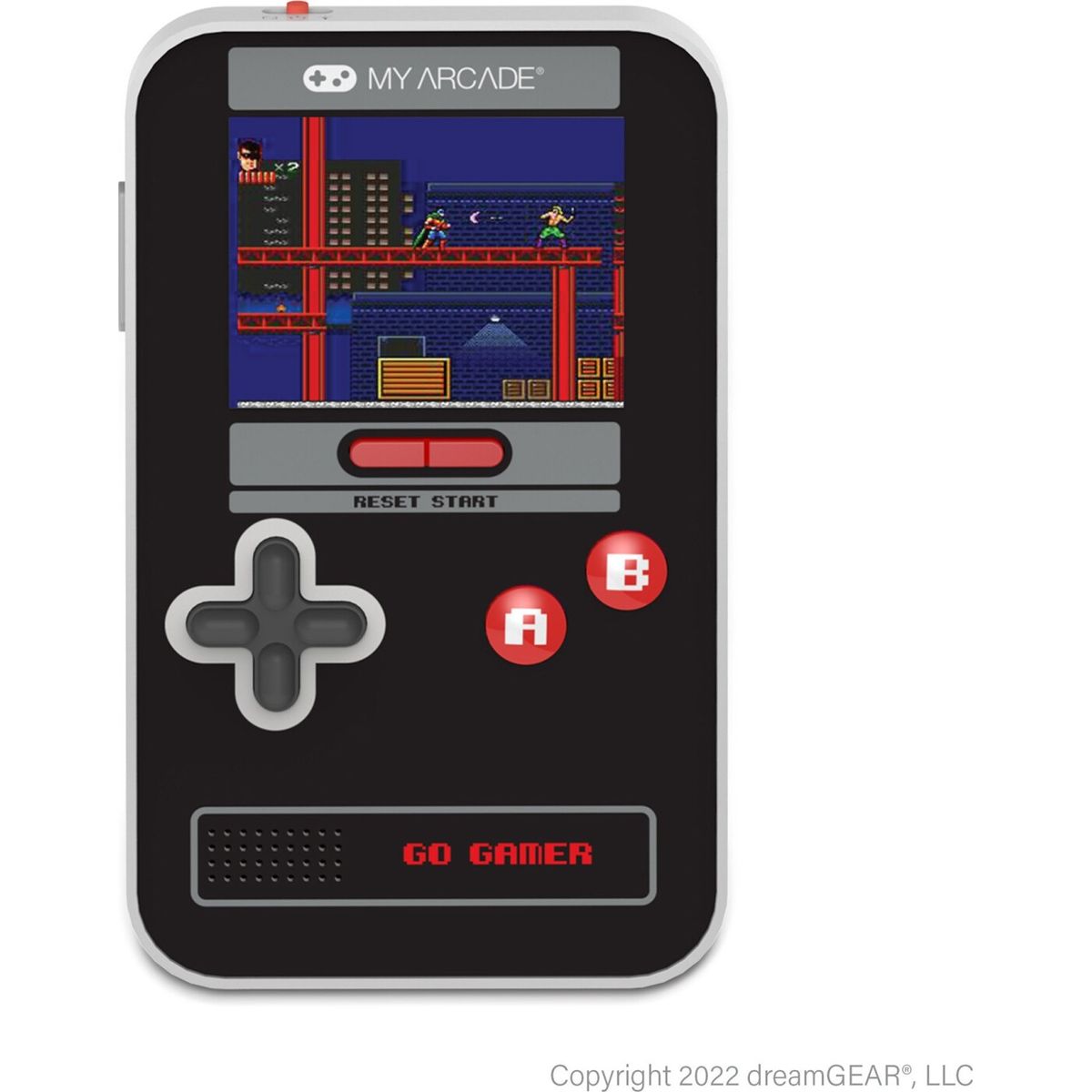 My Arcade, Go Gamer Classic (300 Games In 1), Black, Gray, Red