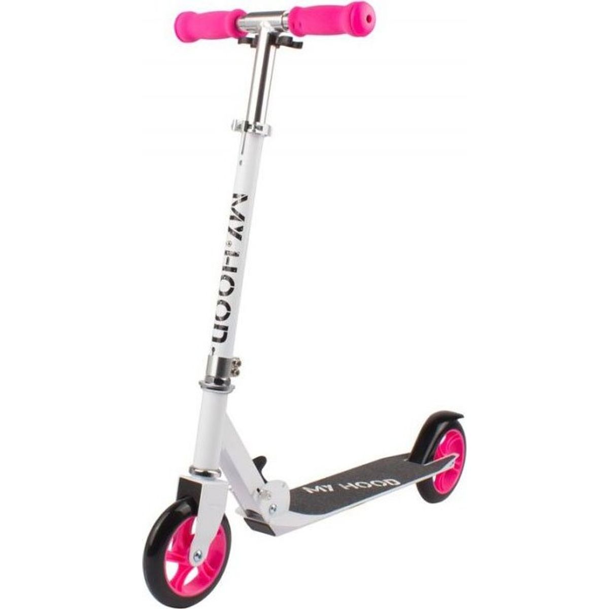 My Hood Løbehjul - Scooter 145 - Hvid/pink