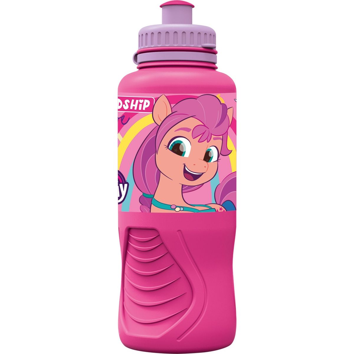 My Little Pony - Sports Drikkedunk Til Børn - Pink - Plastik 430 Ml