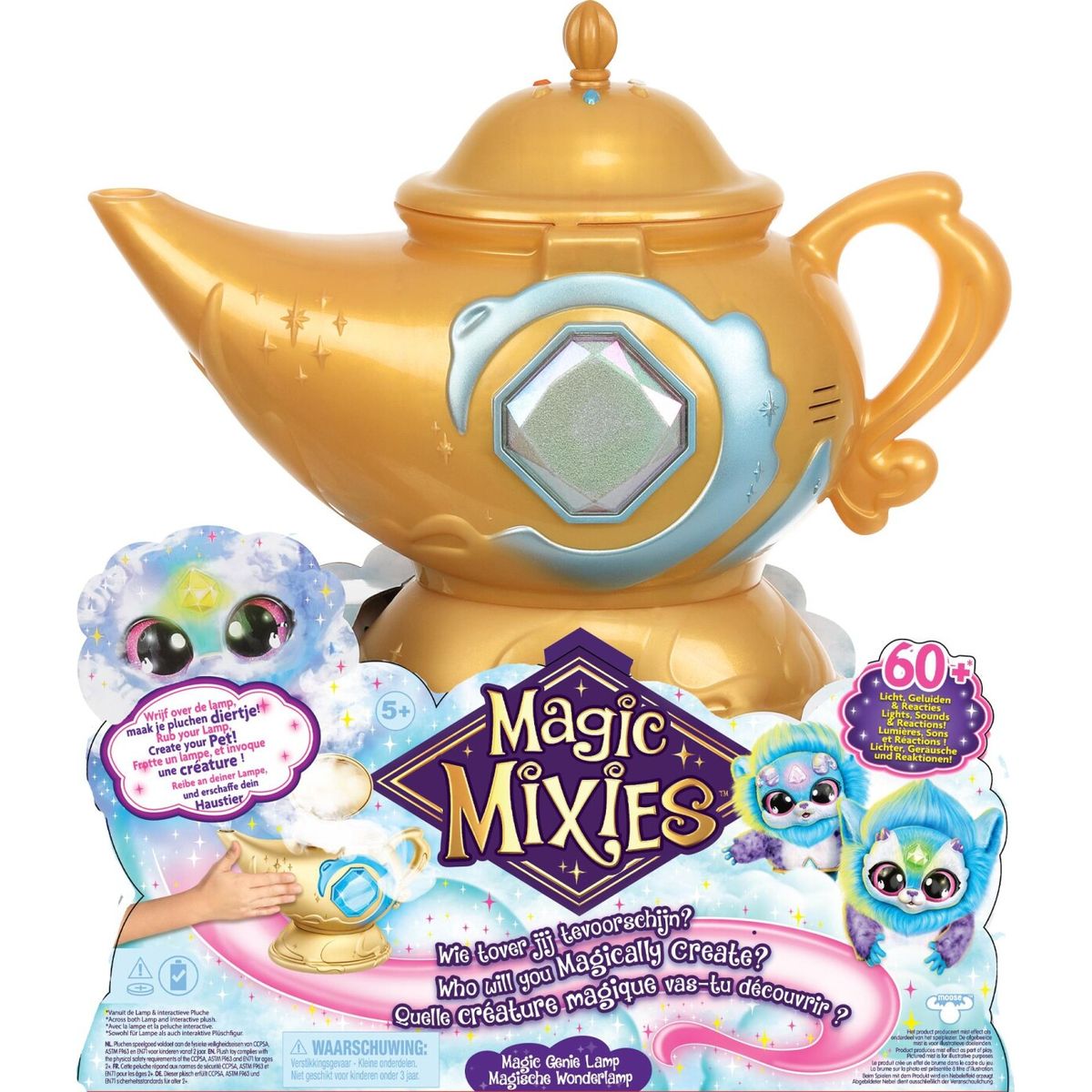 Magic Mixies - Genie Lamp - Magisk Lampeånd - Blå - Series 3