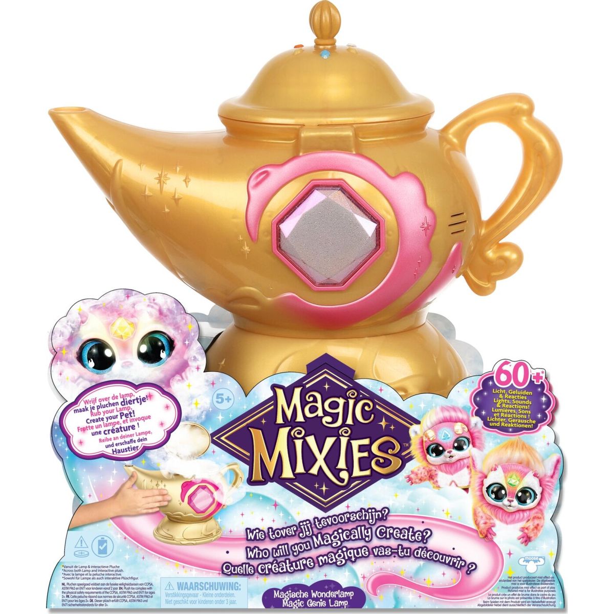 Magic Mixies - Genie Lamp - Magisk Lampeånd - Pink - Series 3