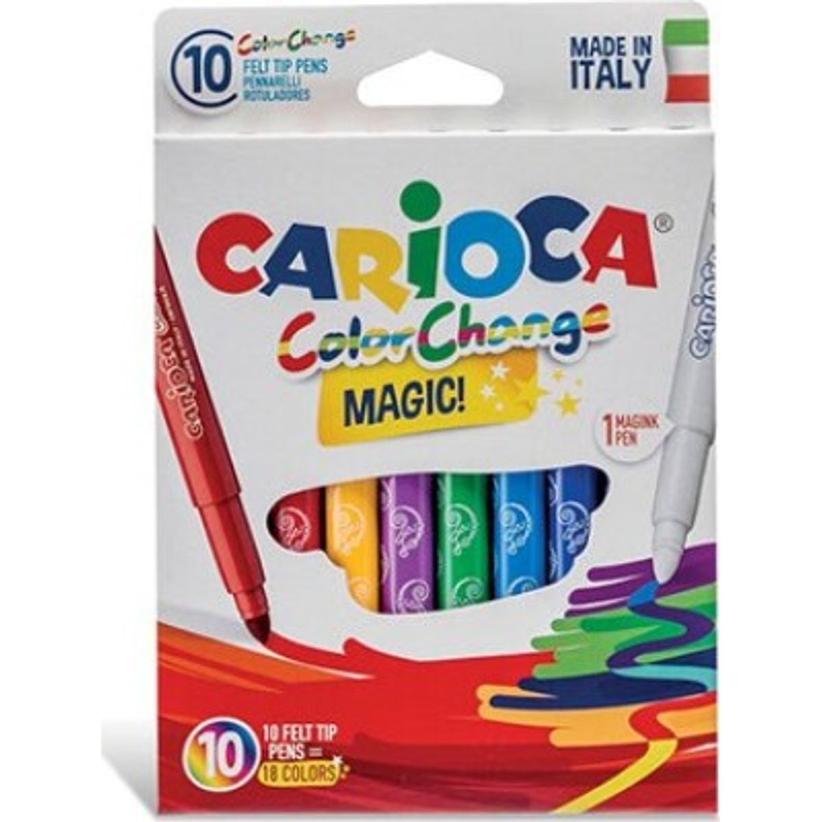 Carioca - Magic Color Change - Trylletusser - 10 Stk