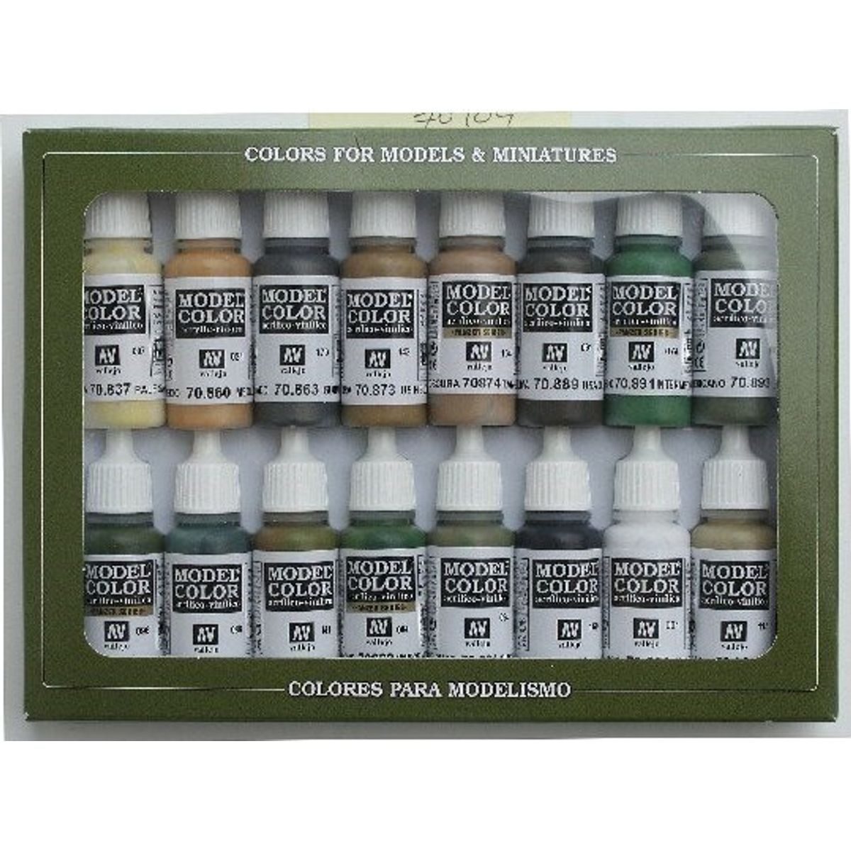 Vallejo - Model Color Maling Sæt - Wwii Allierede - 16x17 Ml