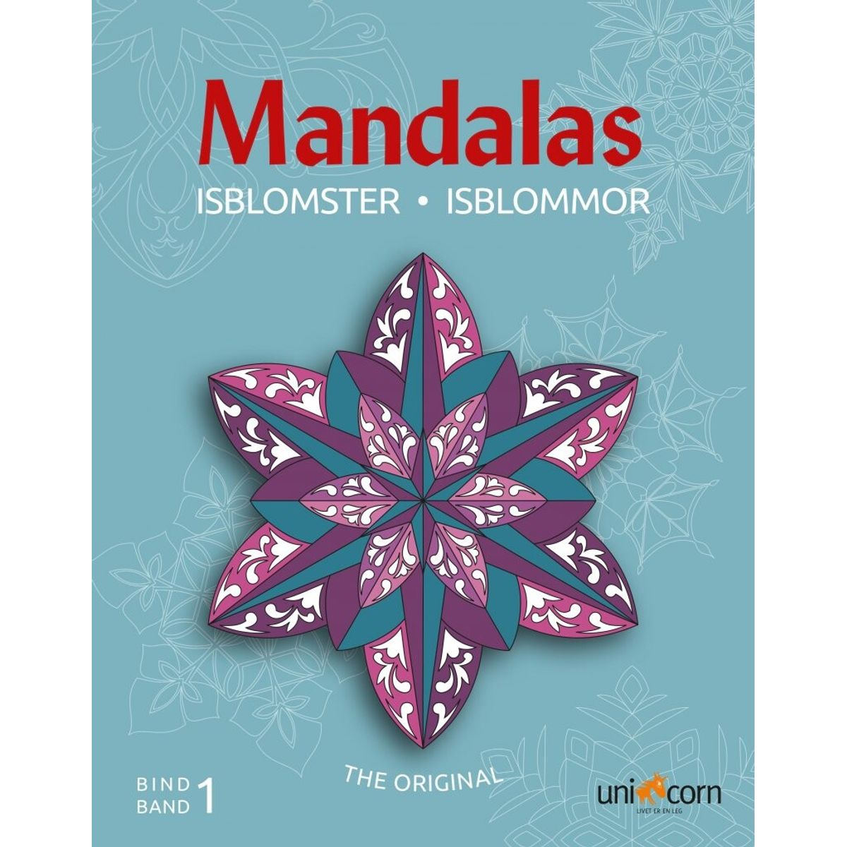 Mandalas Med Isblomster Bind 1 - Bog