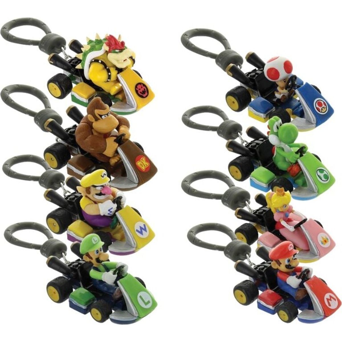 Mario Kart Backpack Buddies ( Assorteret )