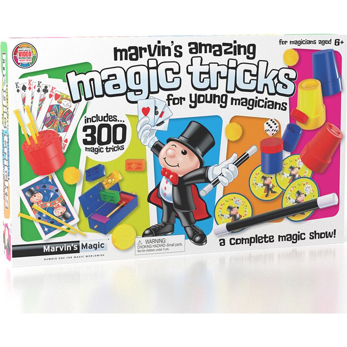 Marvins Magic Tryllesæt - Marvins Amazing Magic Tricks - 300 Tricks