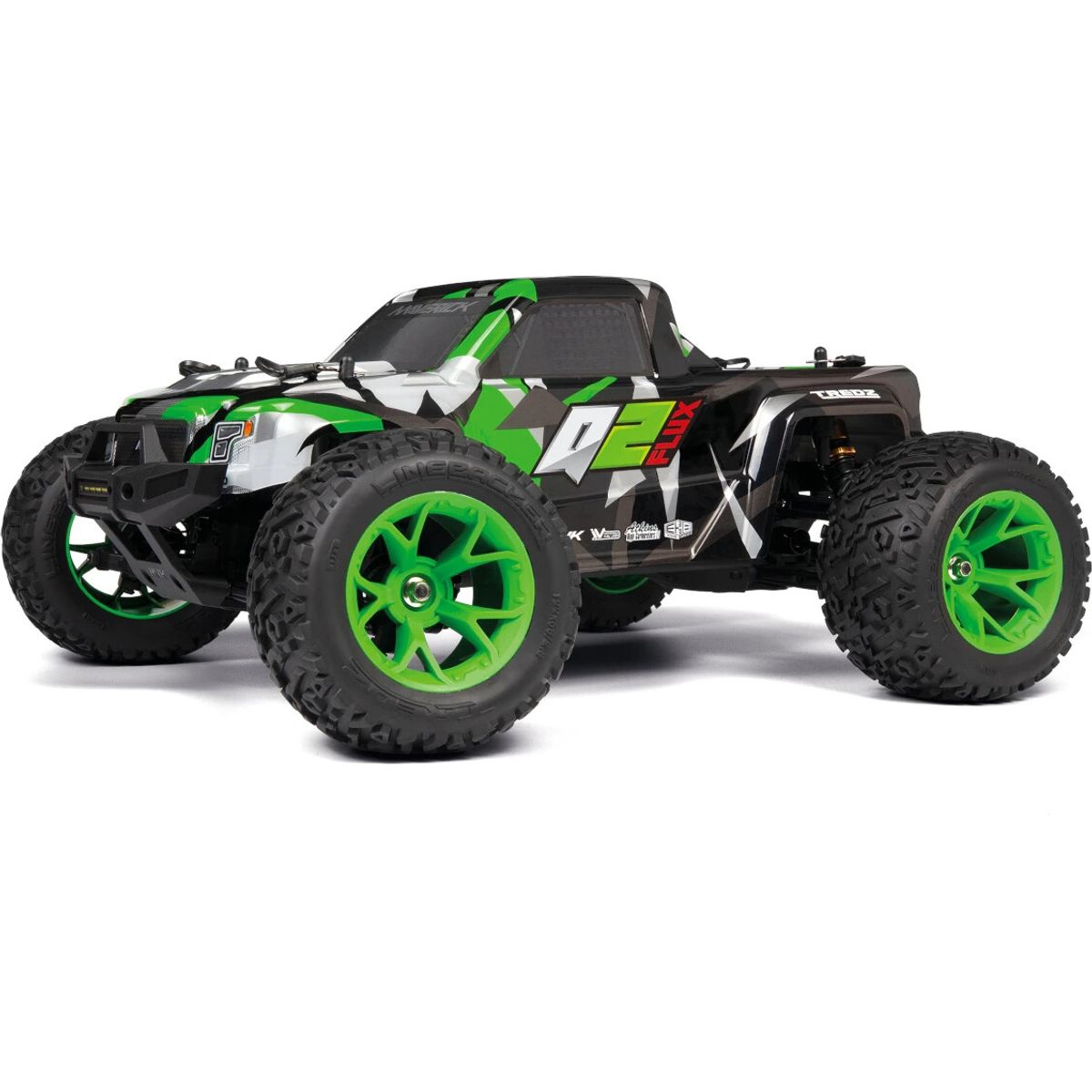 Maverick - Rc Quantum 2 Flux Fjernstyret Monster Truck - 1:10 - Grøn - Mv150406